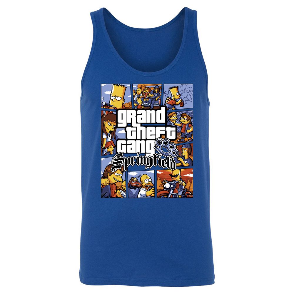 Unisex Jersey Tank - 53LX5PCK - True Royal - 13