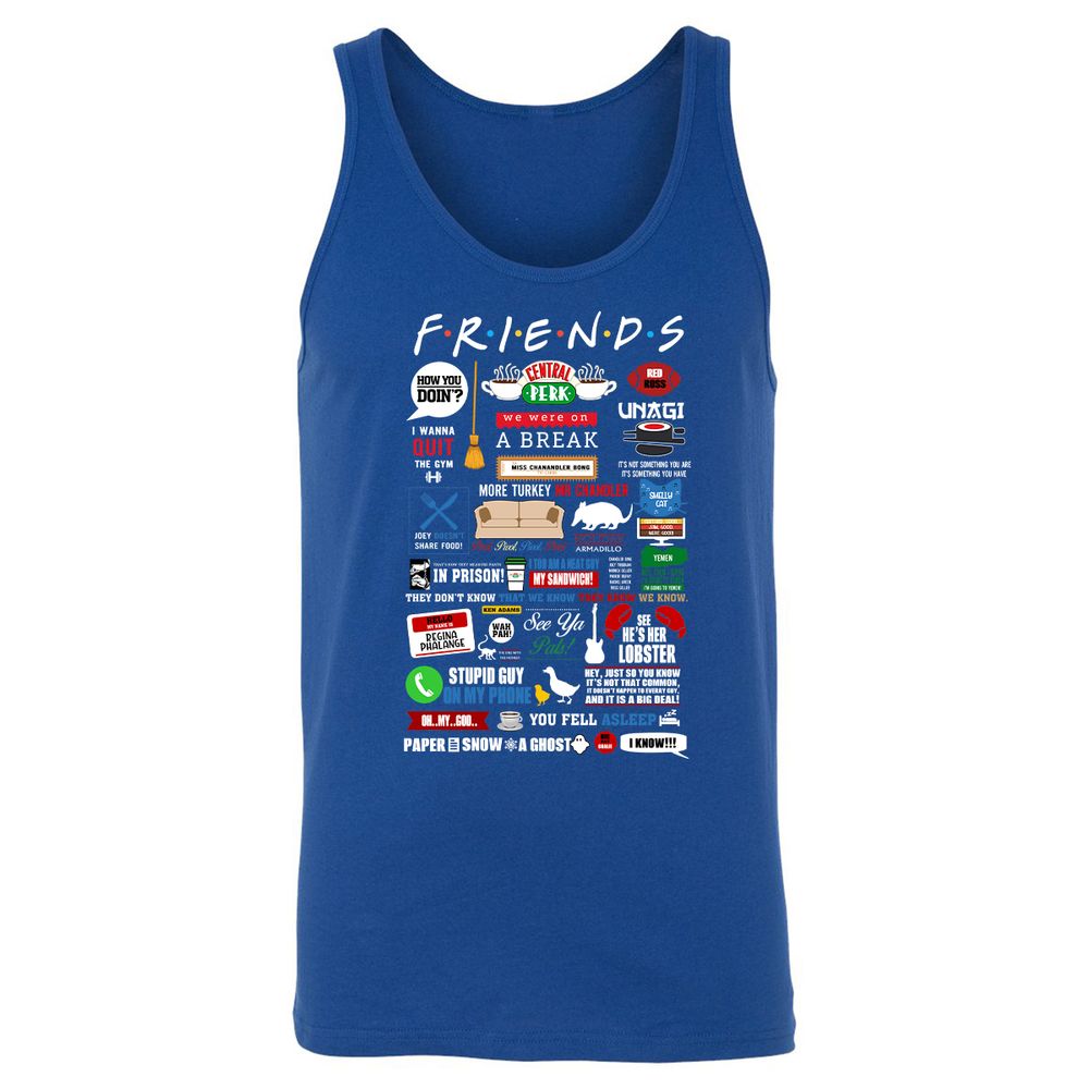 Unisex Jersey Tank - 1M29862G - True Royal - 13