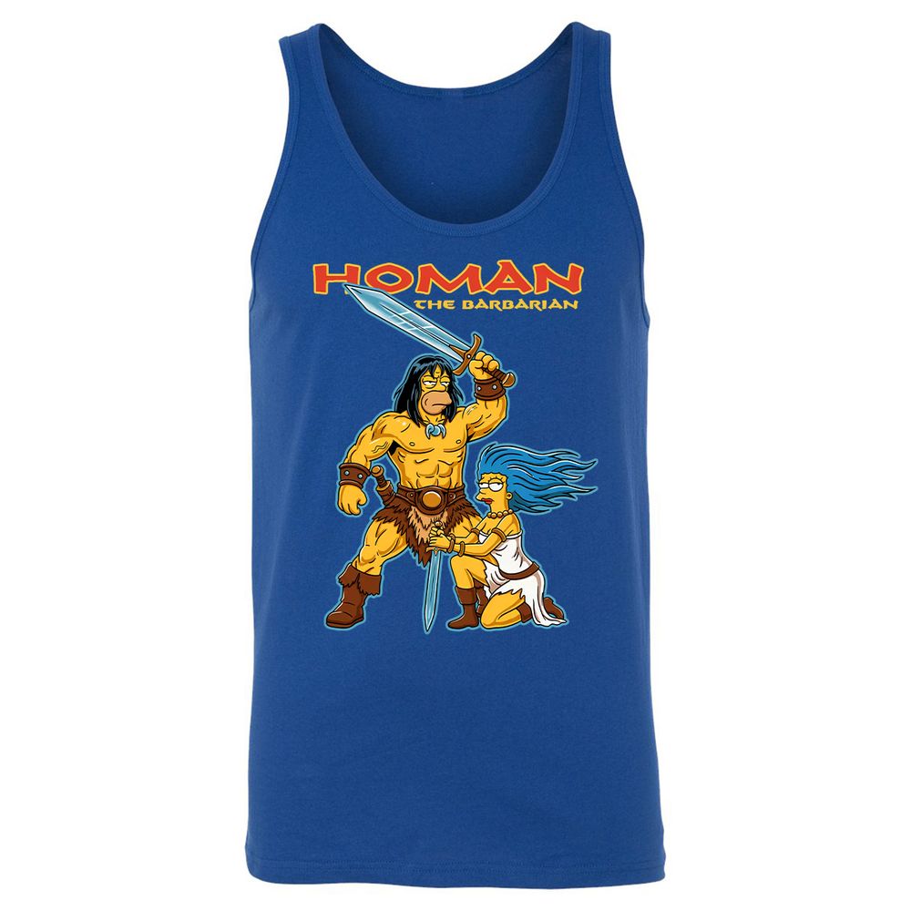 Unisex Jersey Tank - 4MYCKF5C - True Royal - 13