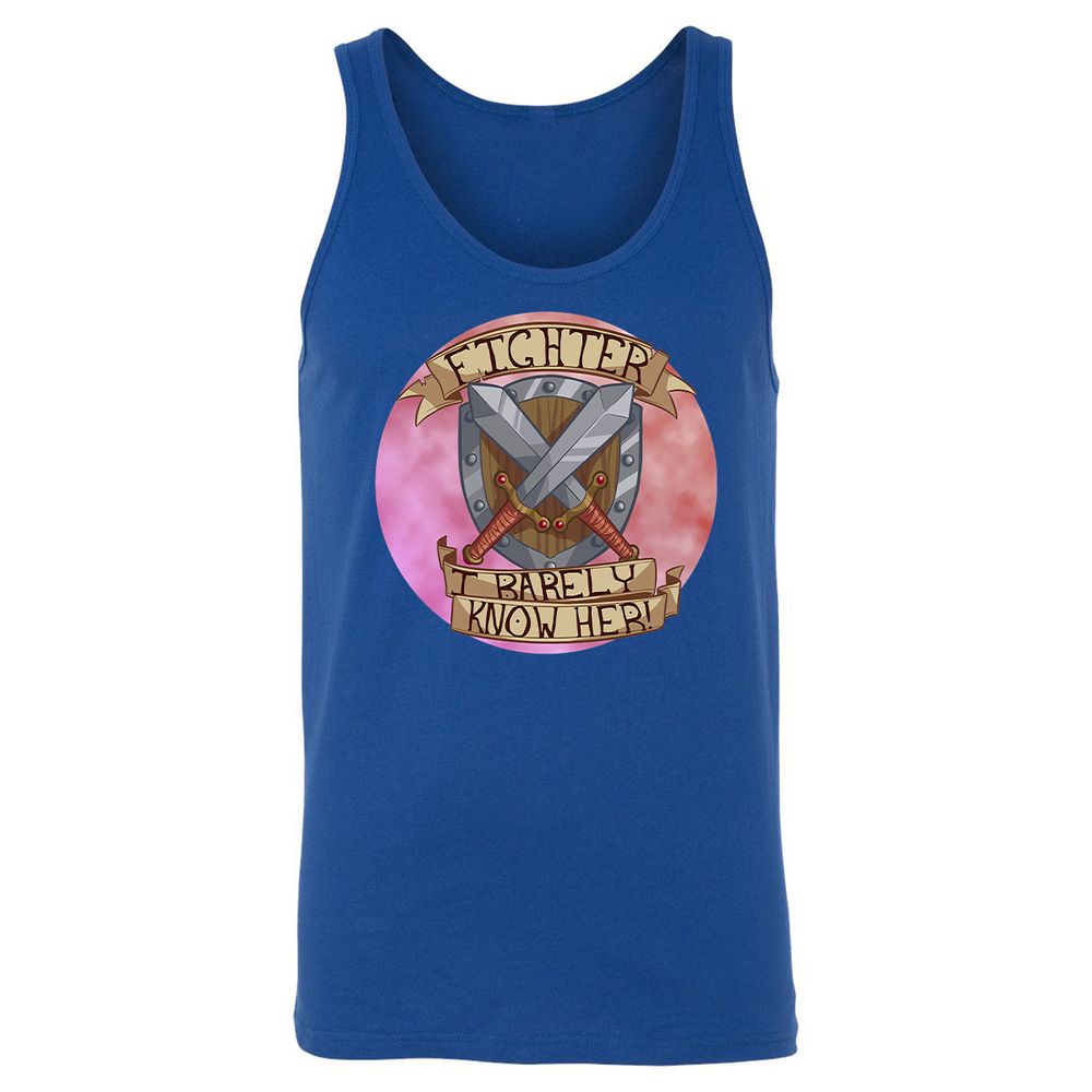 Unisex Jersey Tank - EUEQRYR4 - True Royal - 13