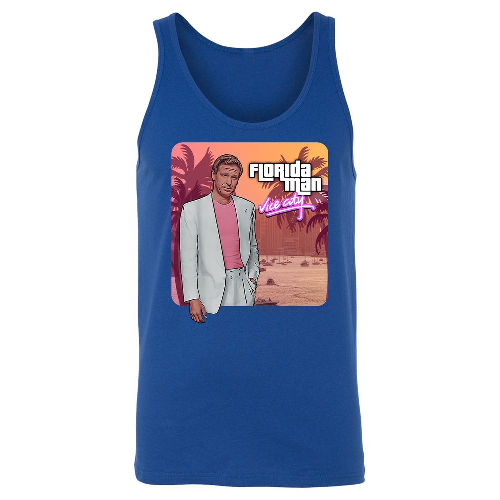 Unisex Jersey Tank - KF4AH61W - True Royal - 13