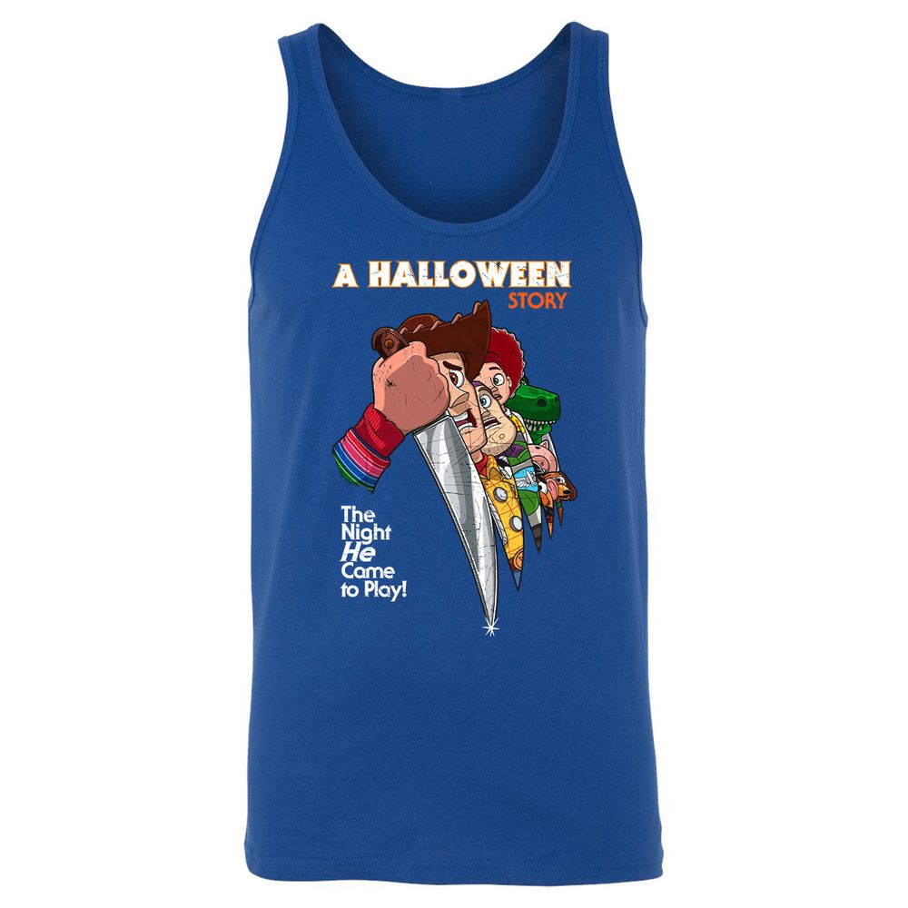 Unisex Jersey Tank - JSQ84UYX - True Royal - 13