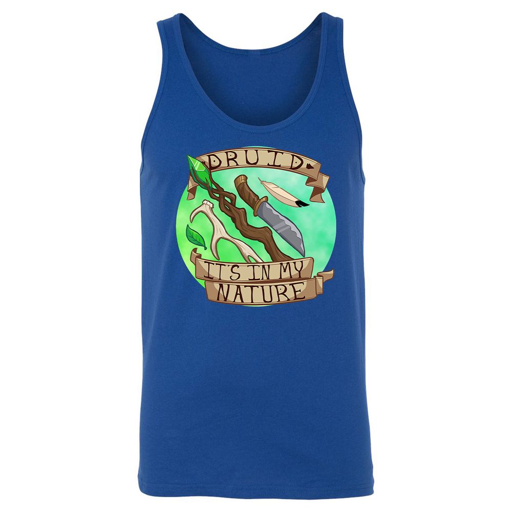 Unisex Jersey Tank - ASDJSX66 - True Royal - 13