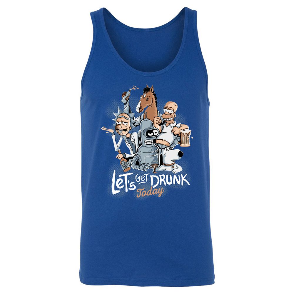 Unisex Jersey Tank - E649C72H - True Royal - 13