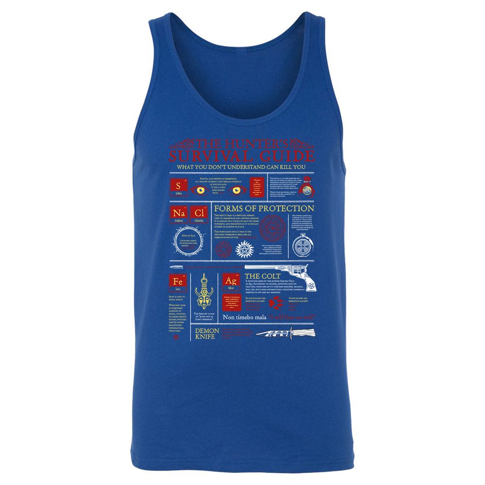 Unisex Jersey Tank - ZSTQVVV3 - True Royal - 13