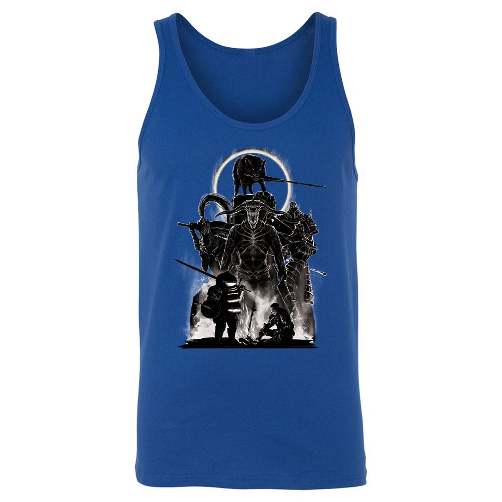 Unisex Jersey Tank - GWNWSLVV - True Royal - 13