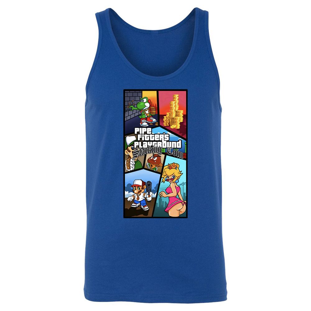 Unisex Jersey Tank - MXWF4QEN - True Royal - 13