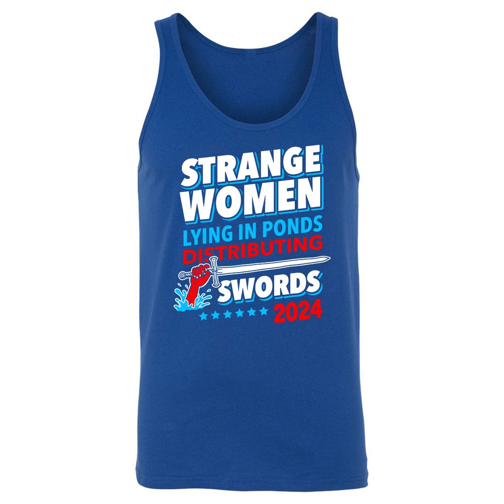 Unisex Jersey Tank - KJ5HGD63 - True Royal - 13