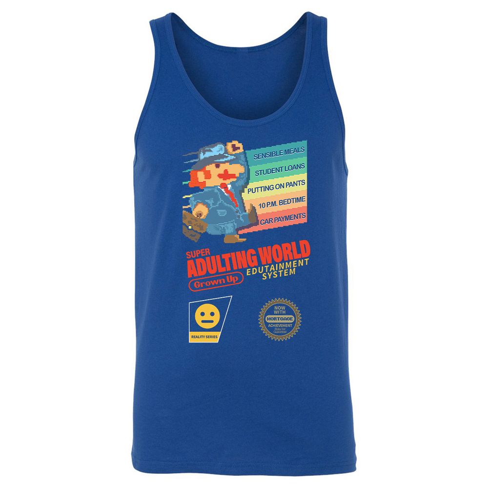 Unisex Jersey Tank - DAV5KT75 - True Royal - 13