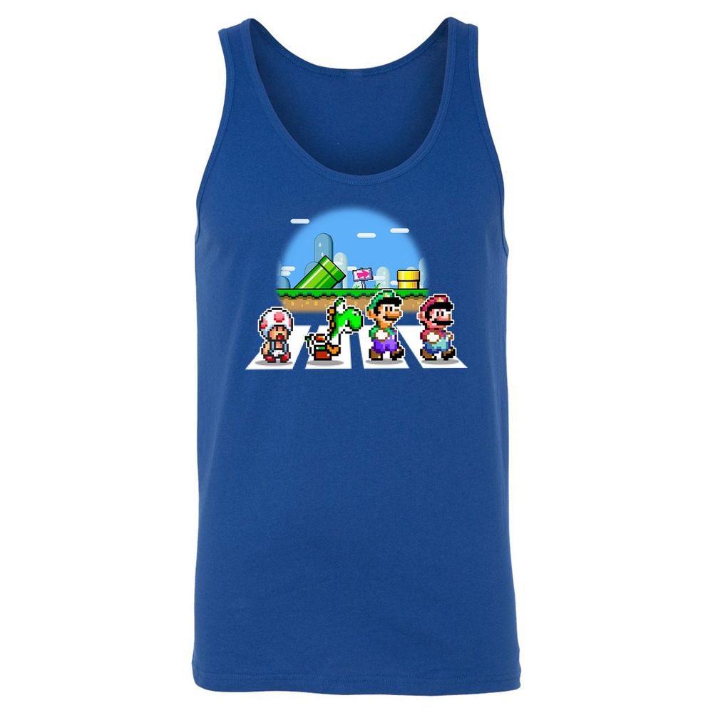 Unisex Jersey Tank - UMQCL3R2 - True Royal - 13