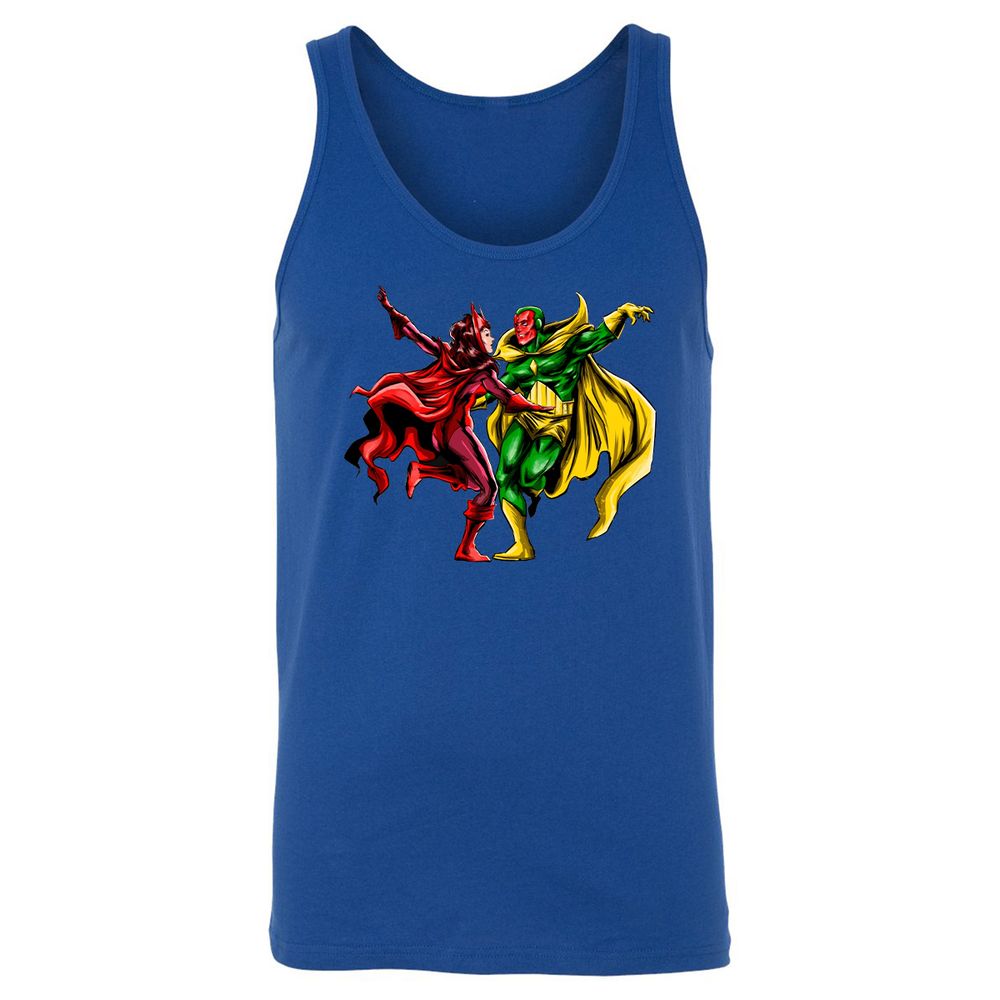 Unisex Jersey Tank - X4K3TELL - True Royal - 13
