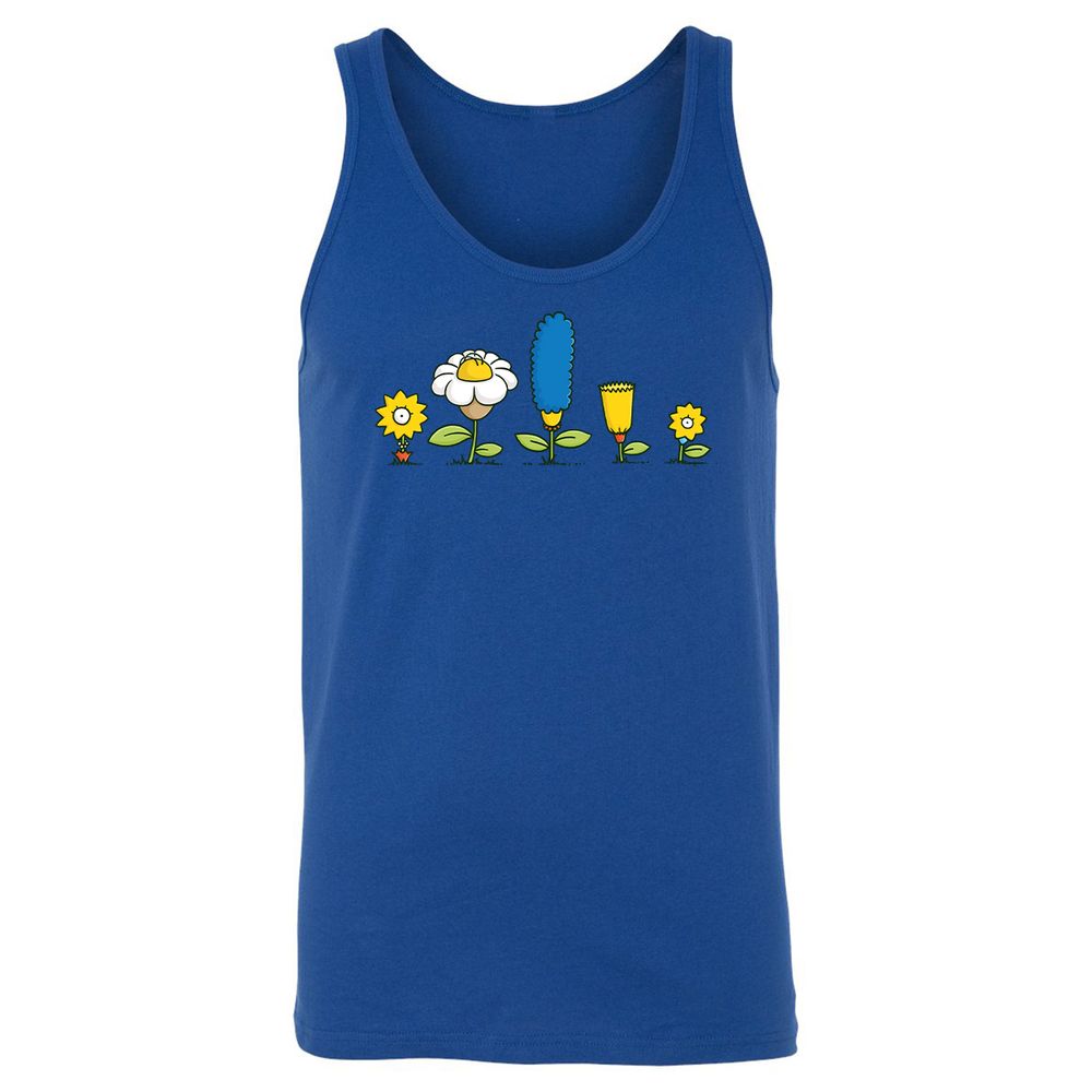 Unisex Jersey Tank - GTDTPVLX - True Royal - 13