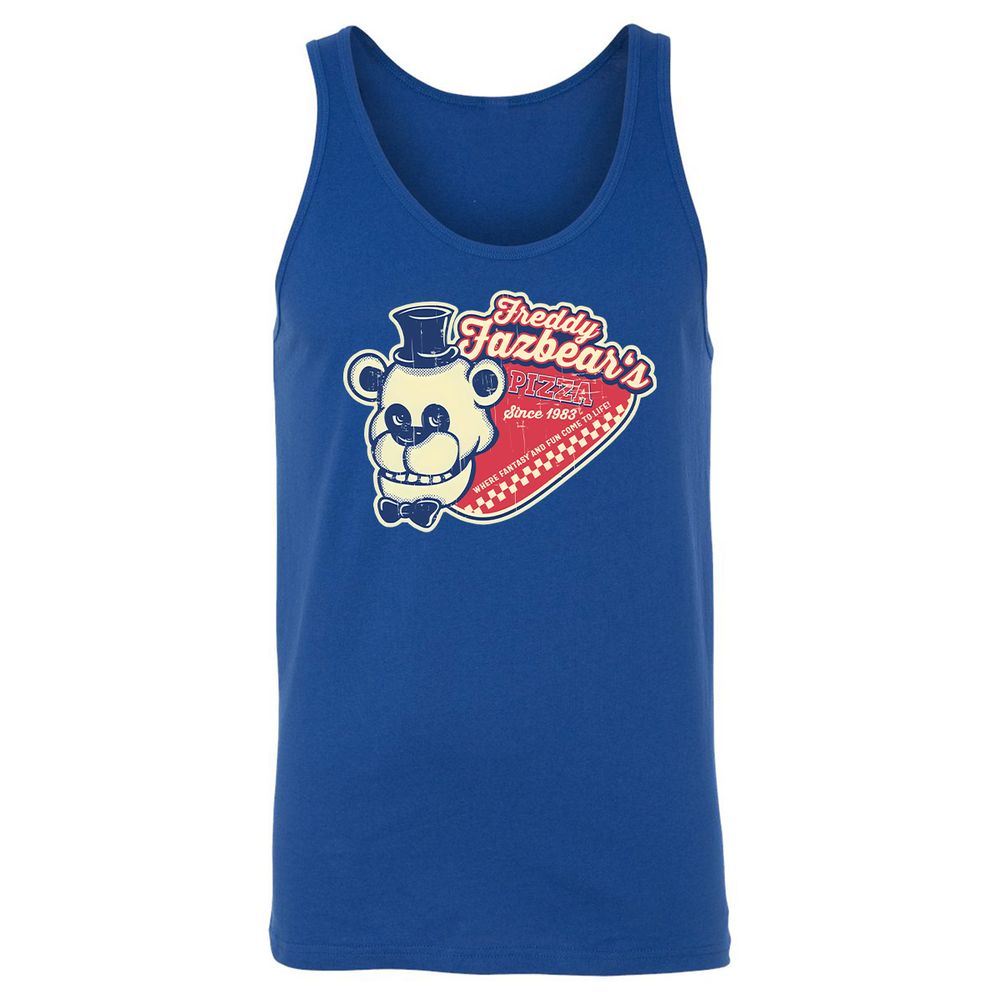 Unisex Jersey Tank - QGGBGLJL - True Royal - 13