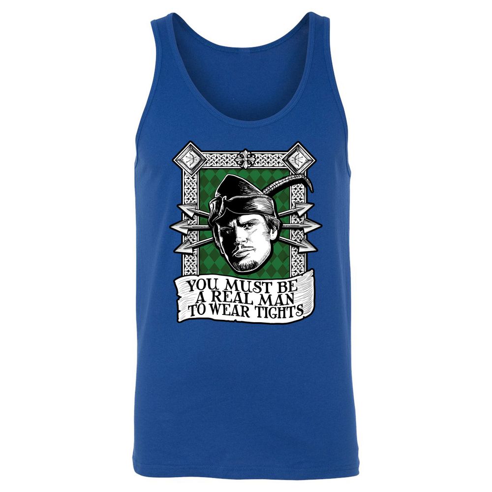 Unisex Jersey Tank - BMQEDYWQ - True Royal - 13