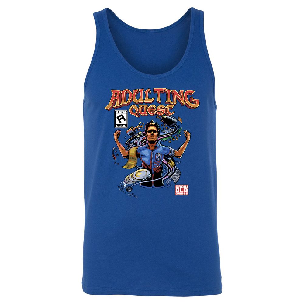 Unisex Jersey Tank - VUGLAHGK - True Royal - 13