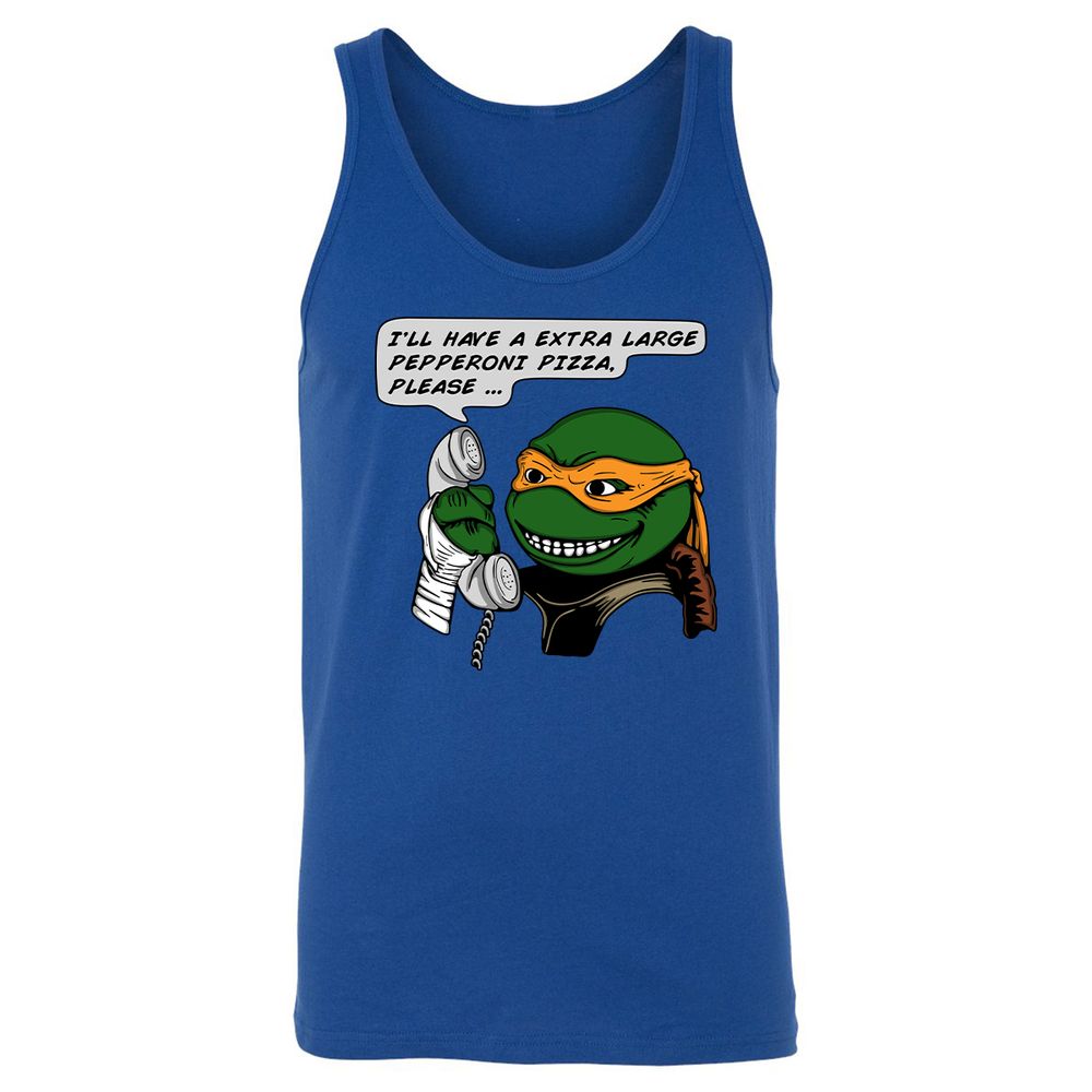 Unisex Jersey Tank - U7E8DG6S - True Royal - 13