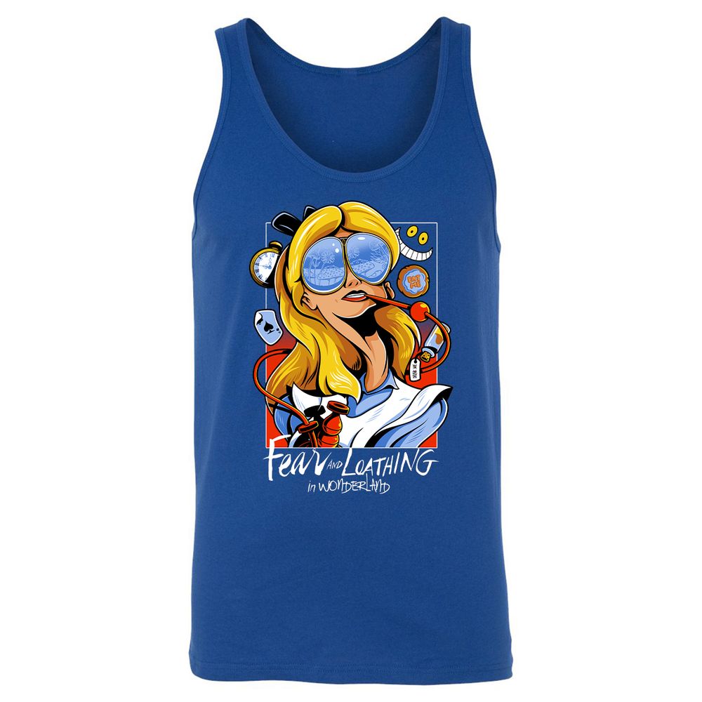 Unisex Jersey Tank - RMU9FNVQ - True Royal - 13