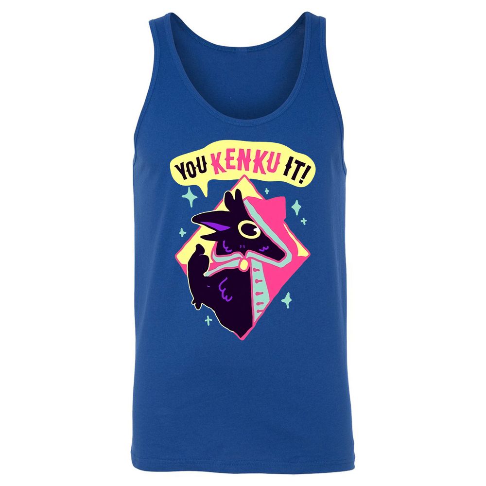 Unisex Jersey Tank - TLHKCDQC - True Royal - 13