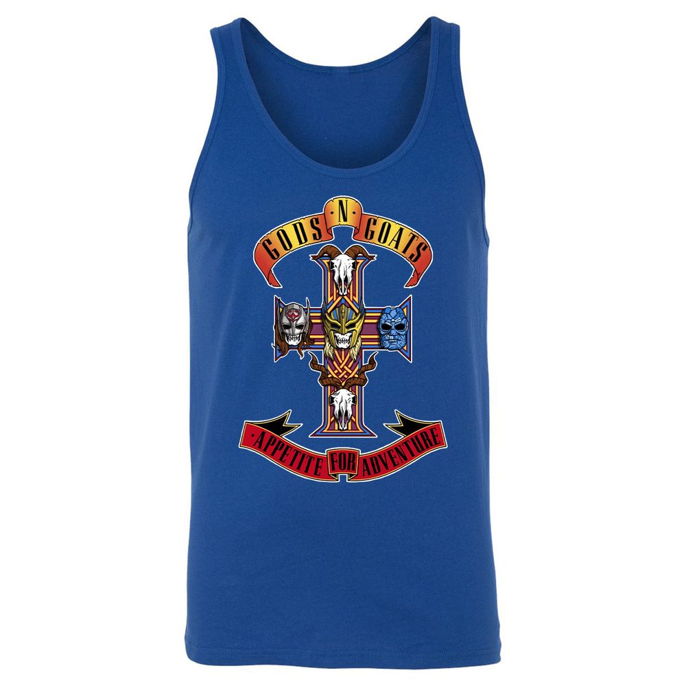 Unisex Jersey Tank - LBCKENXC - True Royal - 13