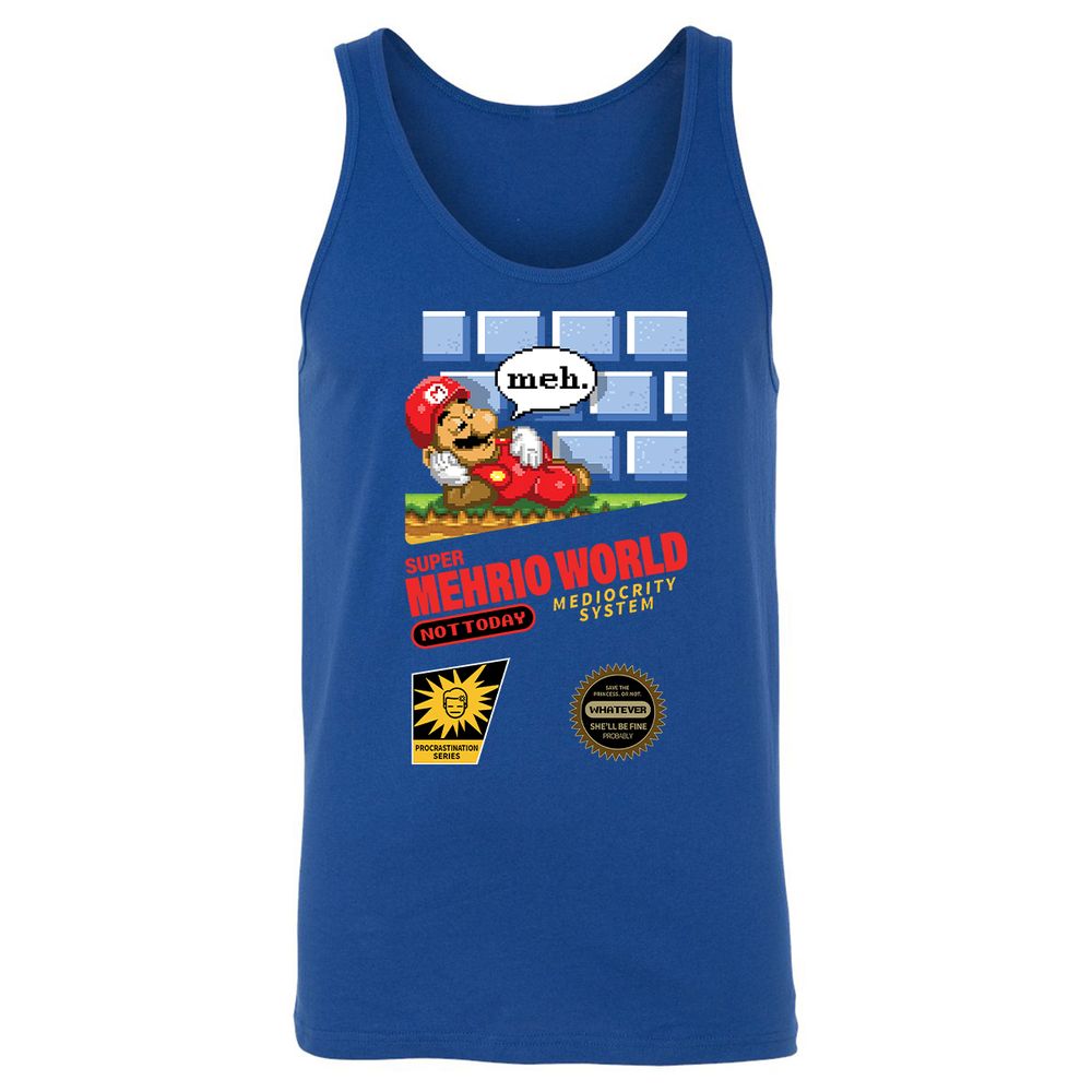 Unisex Jersey Tank - HPWHATG9 - True Royal - 13