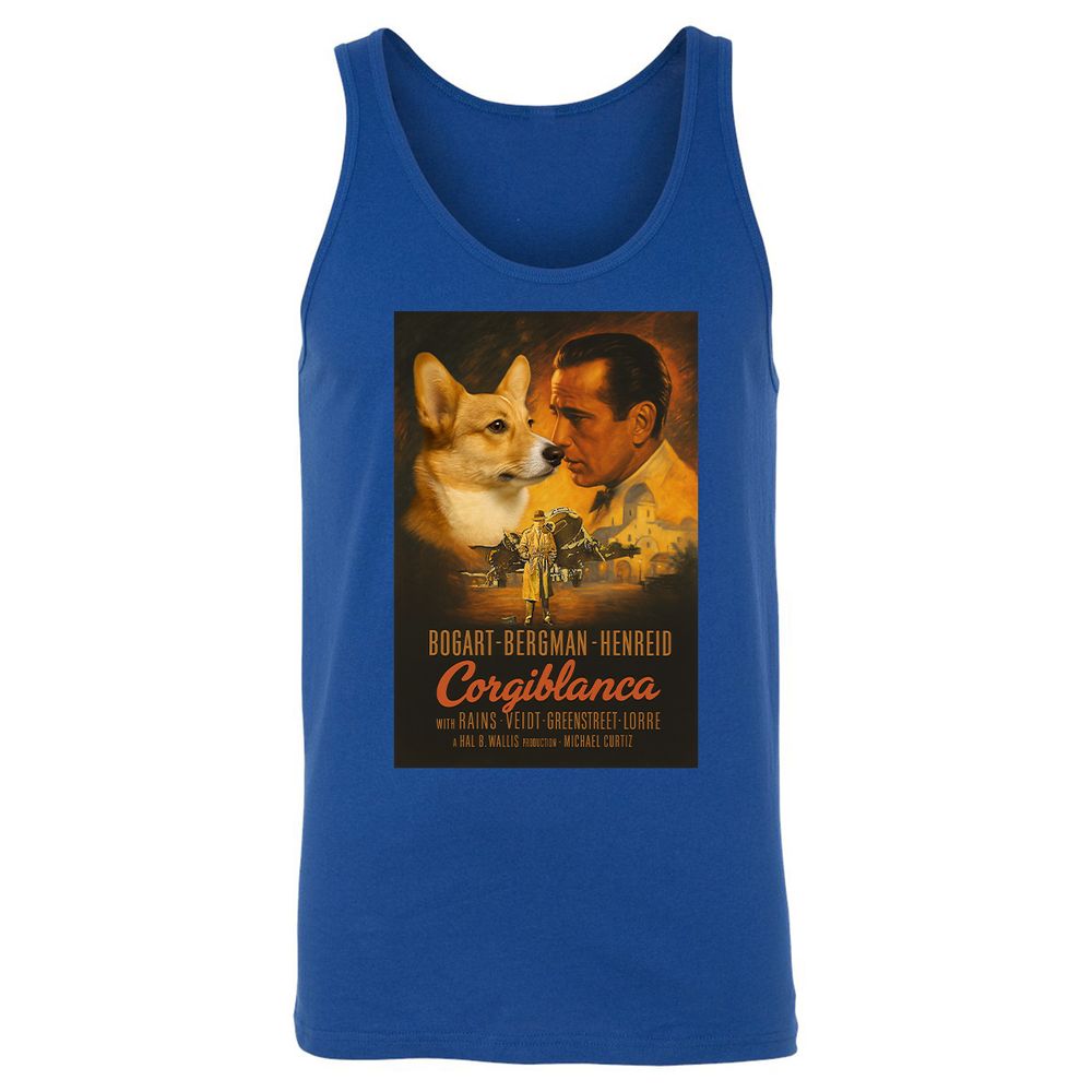 Unisex Jersey Tank - X5NH2W3L - True Royal - 13