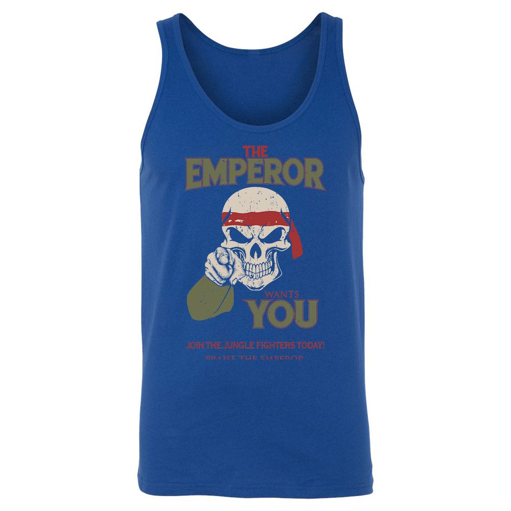 Unisex Jersey Tank - JBHWZM3D - True Royal - 13