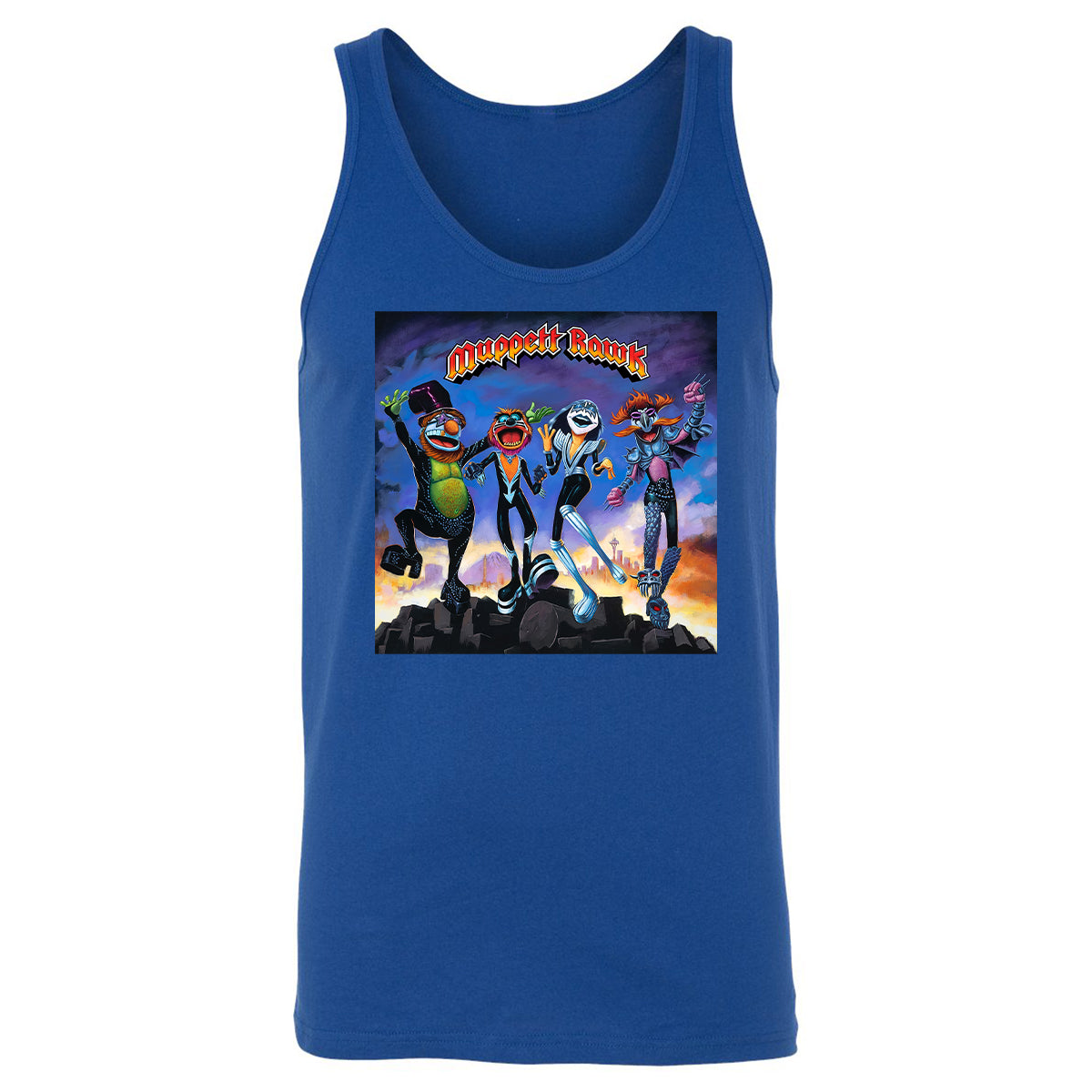 Unisex Jersey Tank - DW2CGFSW - True Royal - 13