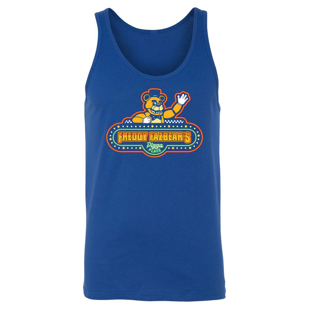 Unisex Jersey Tank - JE816RH7 - True Royal - 13