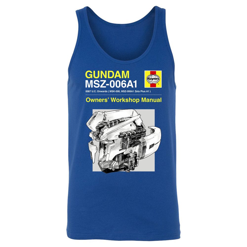 Unisex Jersey Tank - 69L5UXWE - True Royal - 13