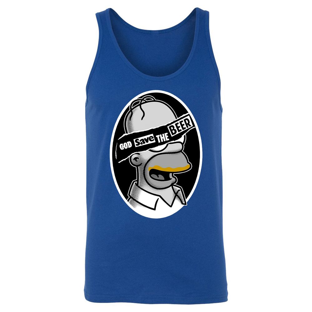Unisex Jersey Tank - EUTY9PUP - True Royal - 13