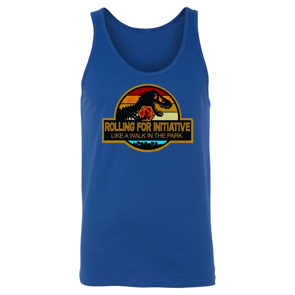 Unisex Jersey Tank - NLM3V6E4 - True Royal - 13