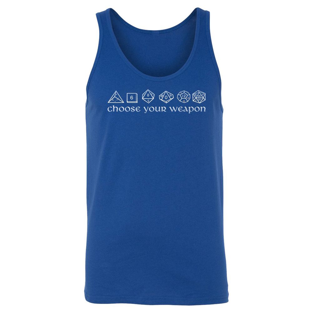 Unisex Jersey Tank - H2QSN9H3 - True Royal - 13