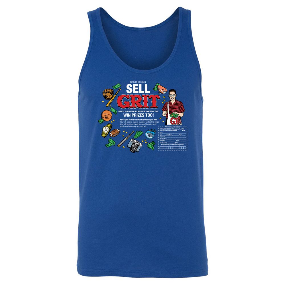 Unisex Jersey Tank - 55PXCDY7 - True Royal - 13