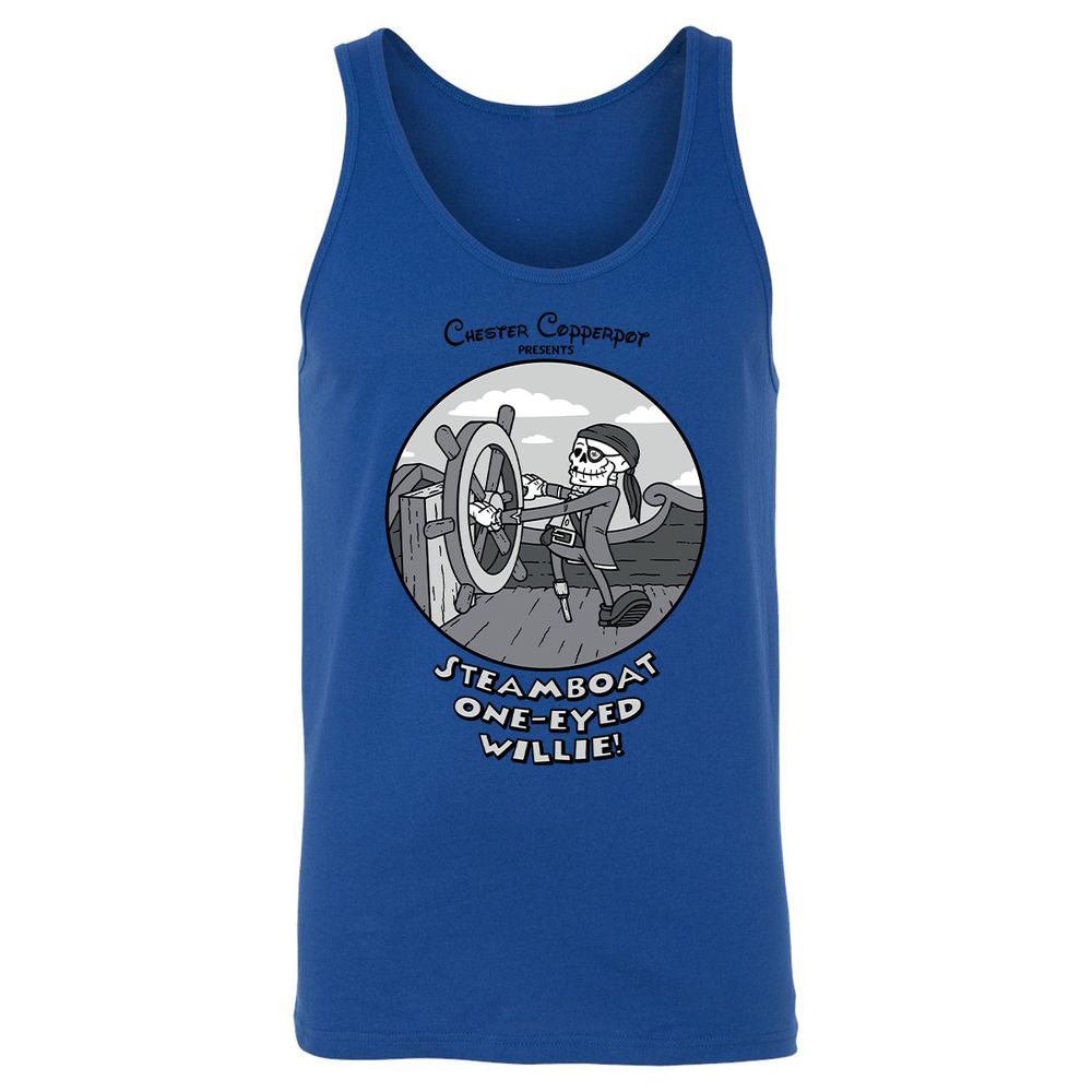 Unisex Jersey Tank - JX77AAGK - True Royal - 13
