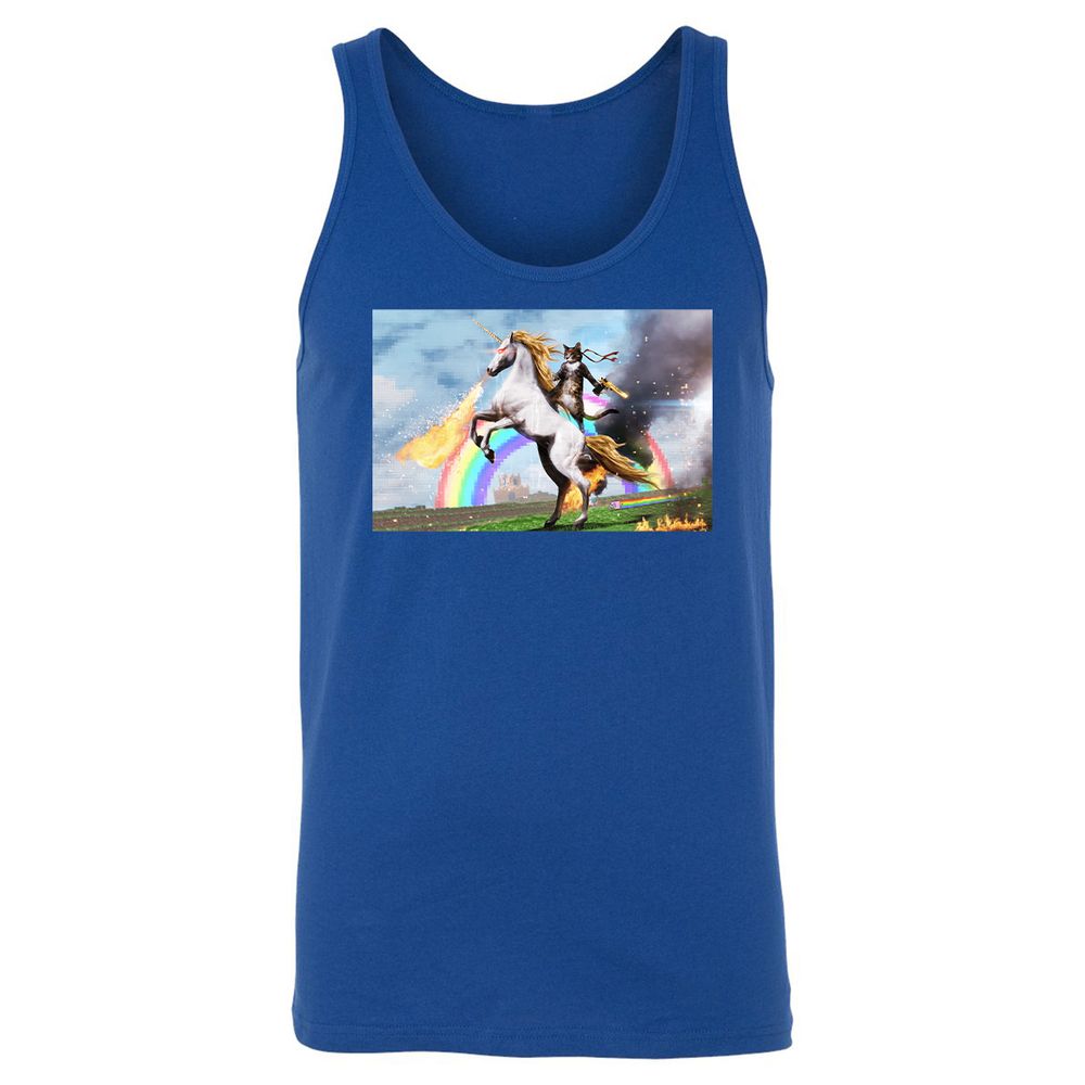 Unisex Jersey Tank - 44BVCE6S - True Royal - 13