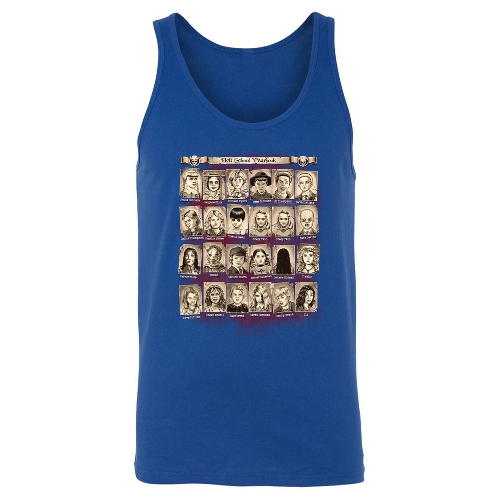 Unisex Jersey Tank - M93DHDC5 - True Royal - 13