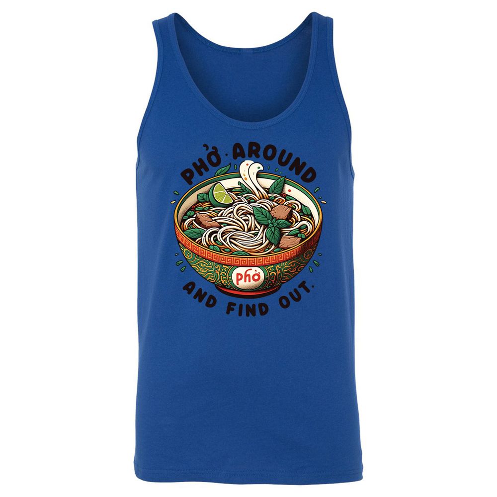 Unisex Jersey Tank - DEDQ4PBW - True Royal - 13