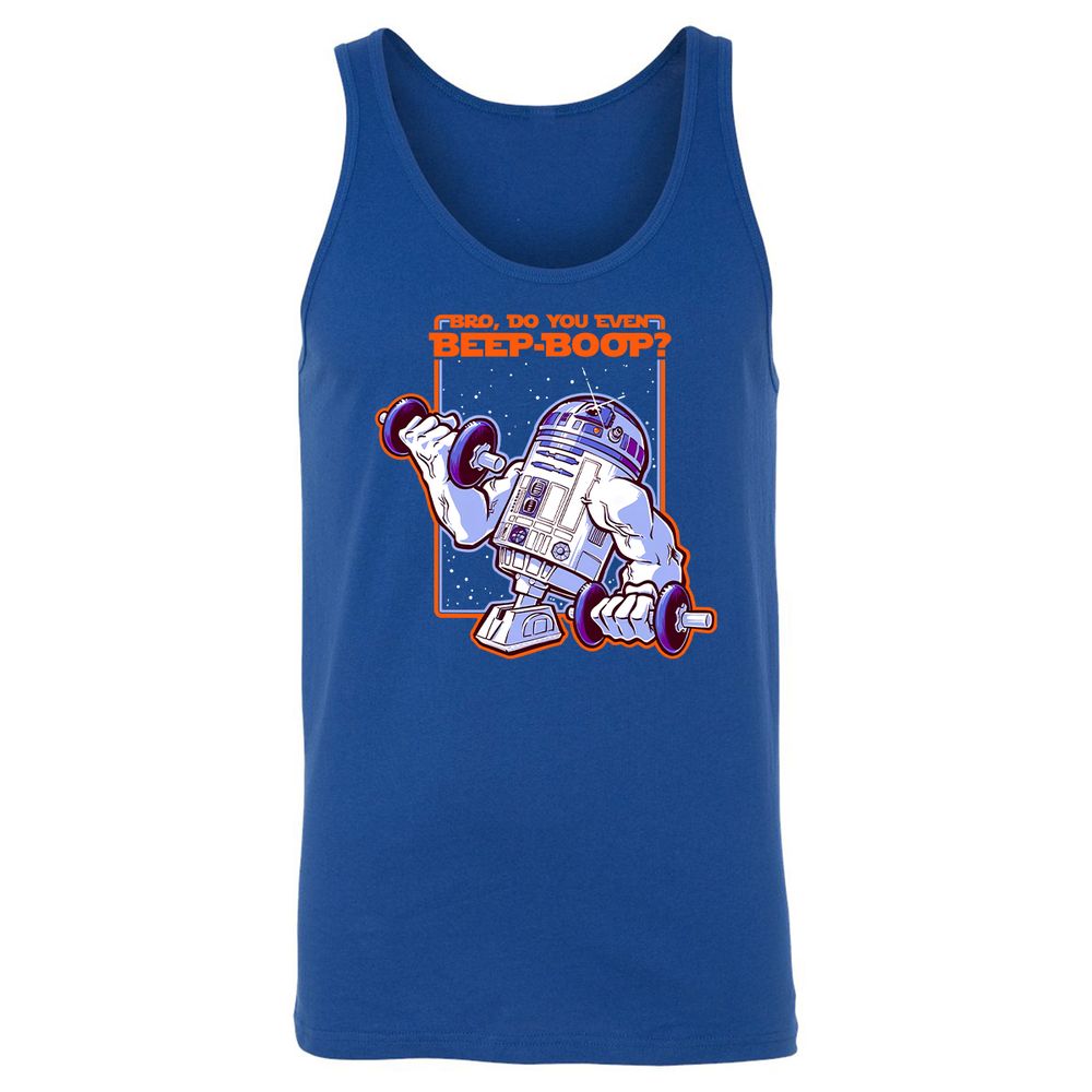 Unisex Jersey Tank - 3UFJVF72 - True Royal - 13