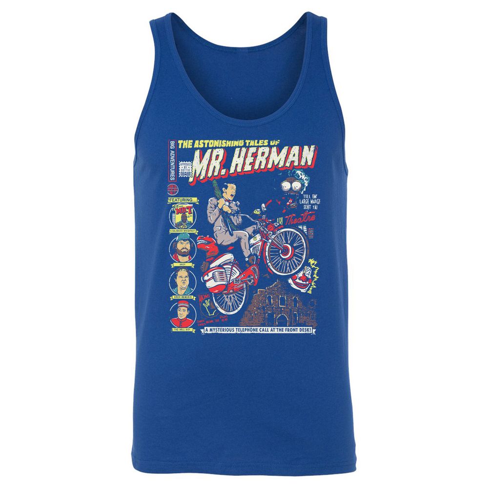 Unisex Jersey Tank - MYEMVLGU - True Royal - 13