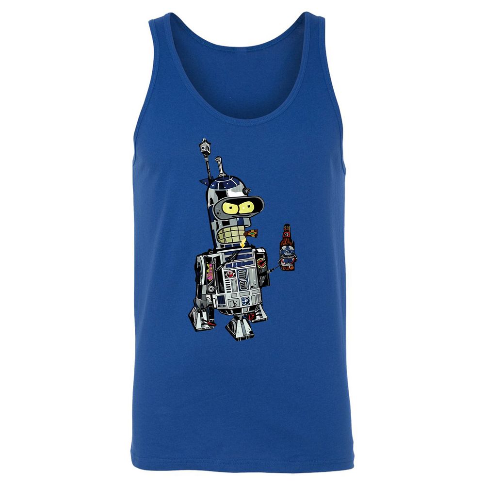 Unisex Jersey Tank - QZQB2JPL - True Royal - 13