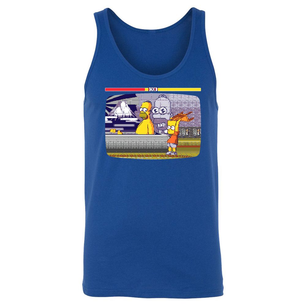 Unisex Jersey Tank - USQB4TE4 - True Royal - 13
