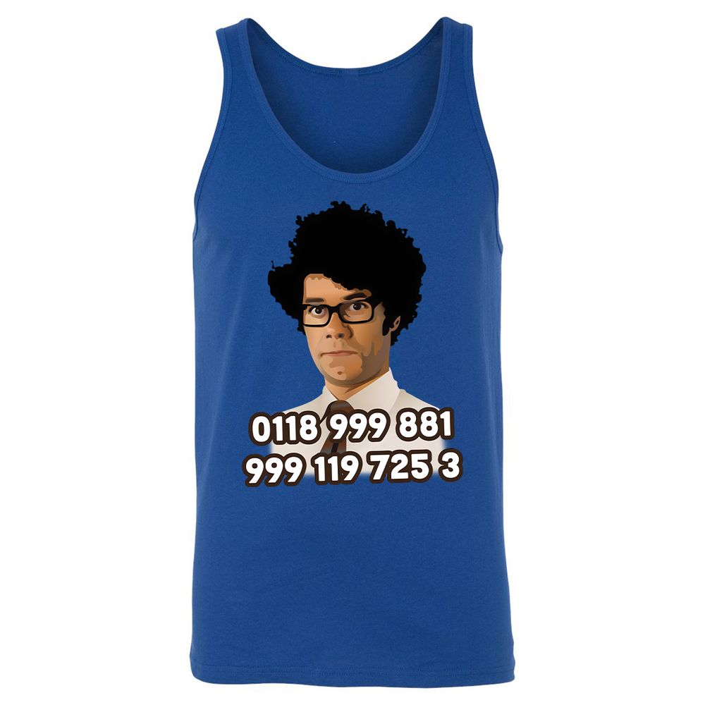 Unisex Jersey Tank - MD8GVSQL - True Royal - 13