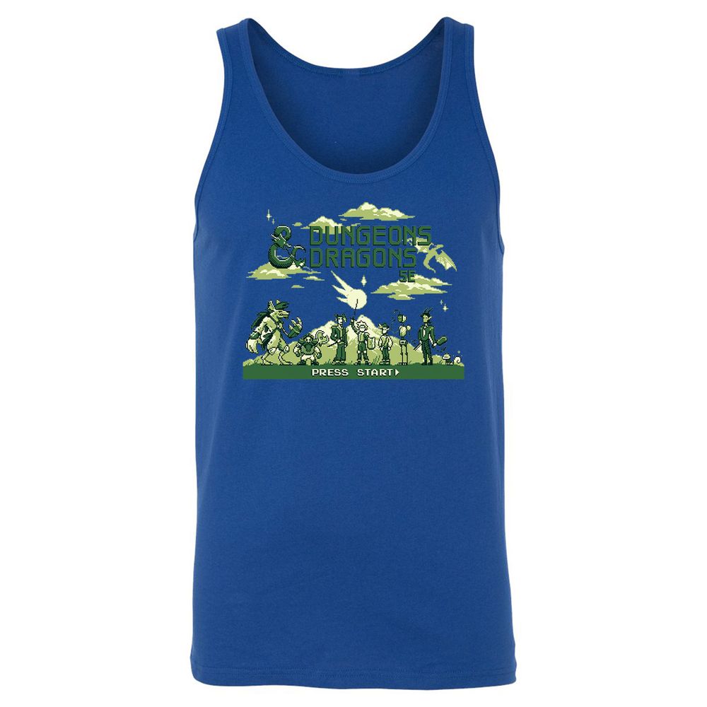 Unisex Jersey Tank - J3C2KQ4F - True Royal - 13