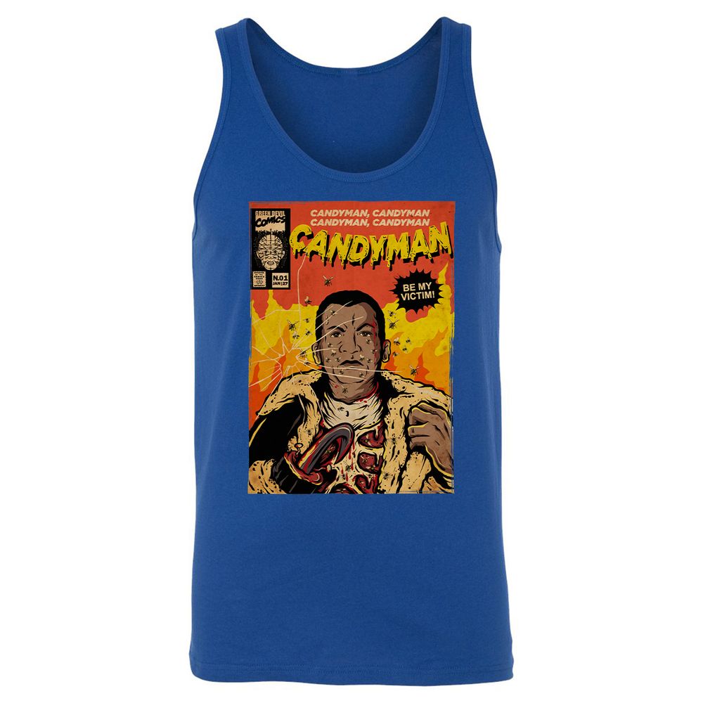 Unisex Jersey Tank - CV76TMHU - True Royal - 13