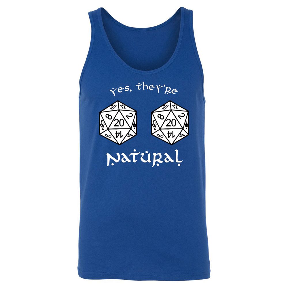 Unisex Jersey Tank - AH5K1B8A - True Royal - 13