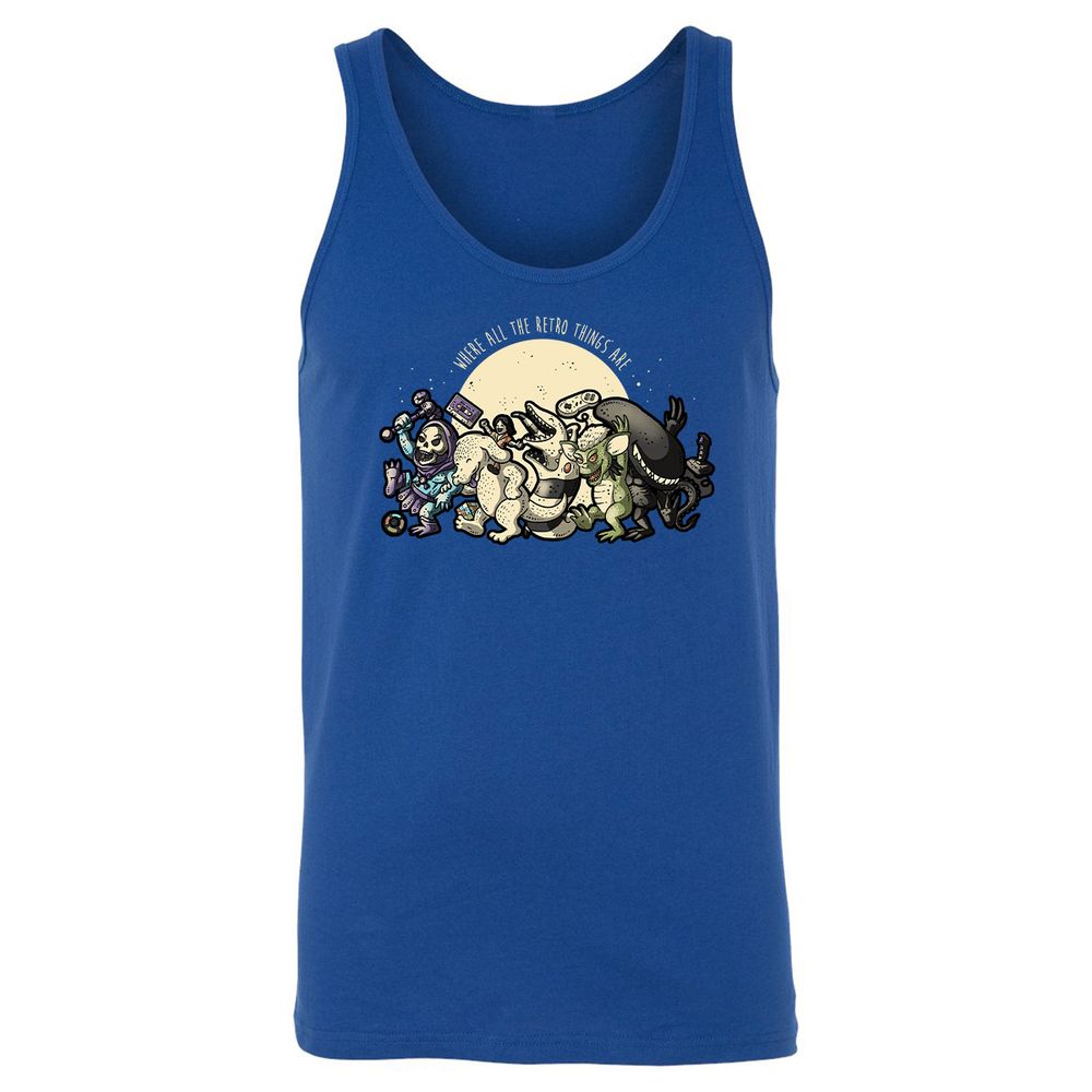 Unisex Jersey Tank - 6Q5TZUXF - True Royal - 13