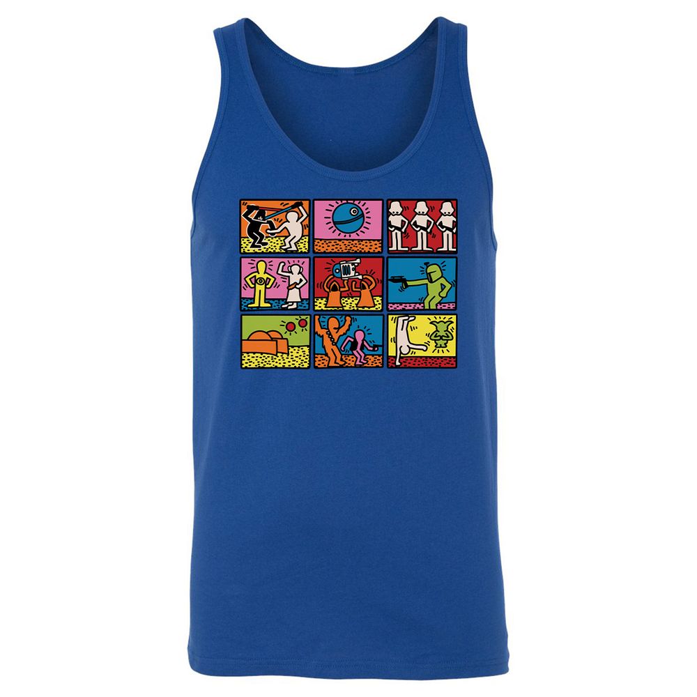 Unisex Jersey Tank - KVR4FC36 - True Royal - 13