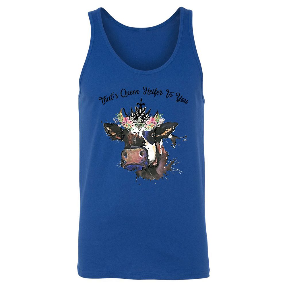 Unisex Jersey Tank - WQ7DCMJ4 - True Royal - 13