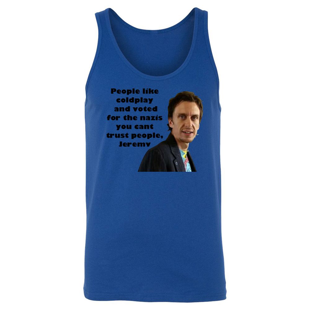 Unisex Jersey Tank - HTZJBBFK - True Royal - 13