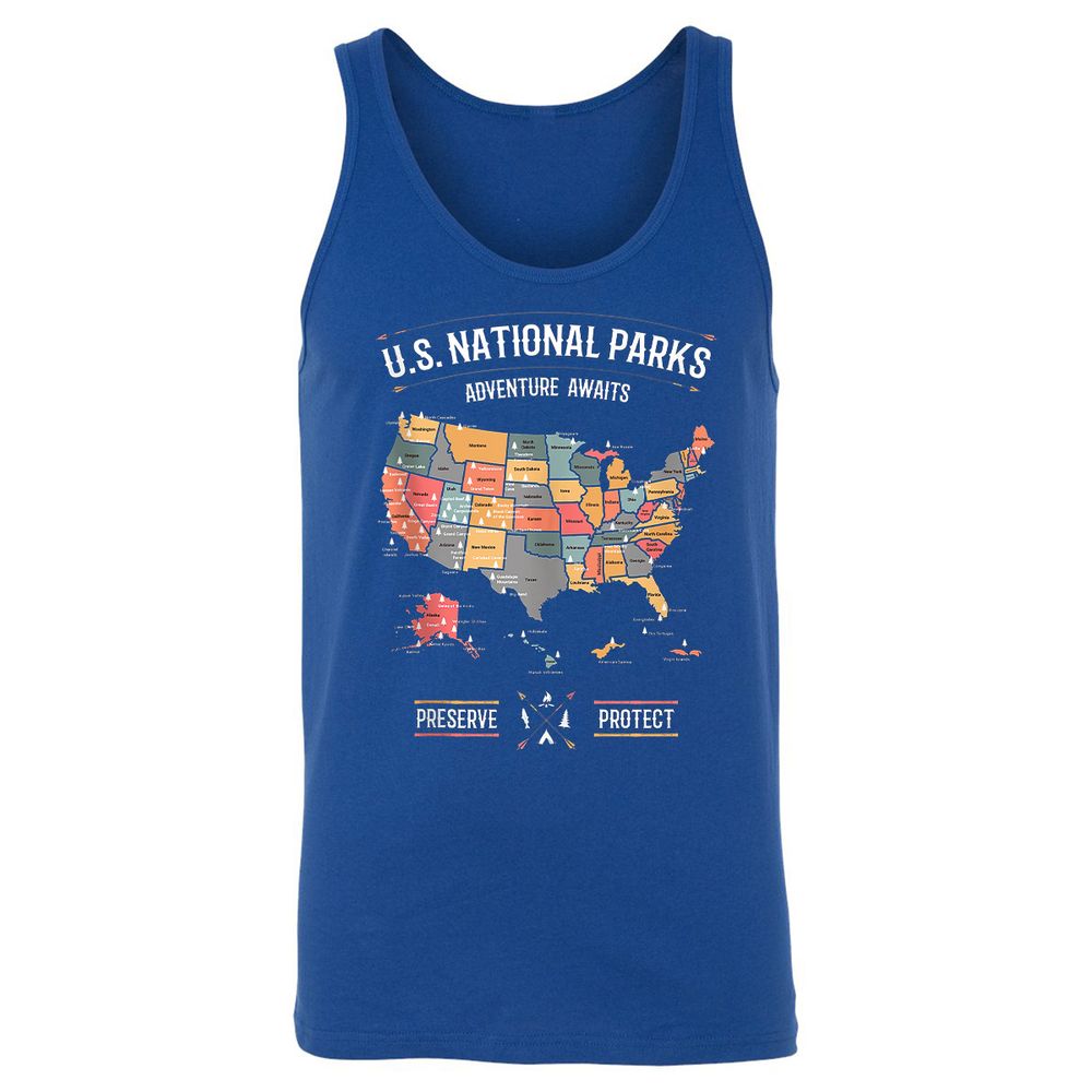 Unisex Jersey Tank - X9MUYREP - True Royal - 13